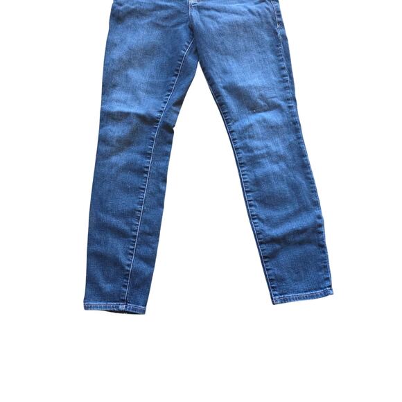 Good American Good Legs Crop Jeans 8/29 Womens Mid Rise Medium Wash Skinny - Picture 3 of 6